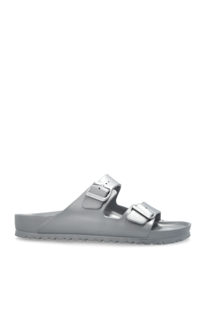 BIRKENSTOCK｜SLIPPERS (Arizona BS VELVET GRAY (1029162)) Men's Birkenstock Arizona Soft Footbed - Velvet Gray